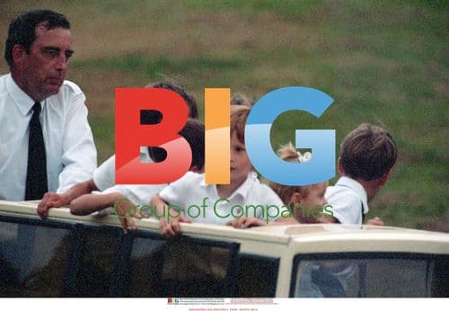 Prince Harry's 7th birthday with Princess Diana