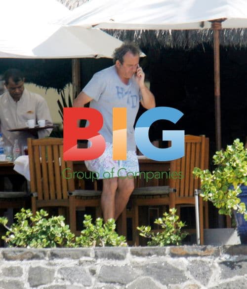 Michel Platini Enjoys Caribbean Vacation
