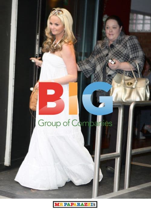 Jennifer Ellison Arrives at Birmingham Hippodrome