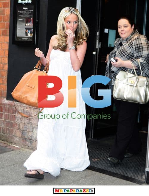 Jennifer Ellison Arrives at Birmingham Hippodrome