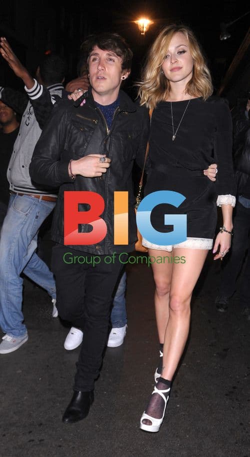 Celebs Leaving Box Club in London