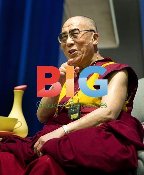 Dalai Lama lectures at Sodertorn University