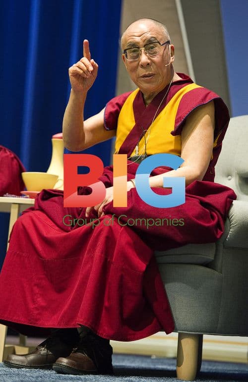 Dalai Lama at Sodertorn University