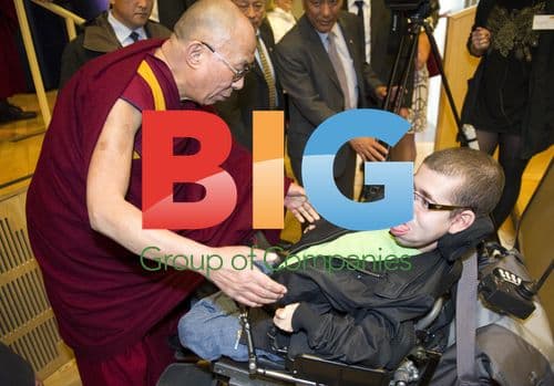 Dalai Lama at Sodertorn University