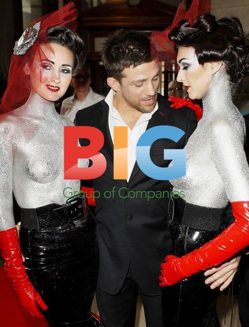 Alex Reid at The Fate Awards in Belfast