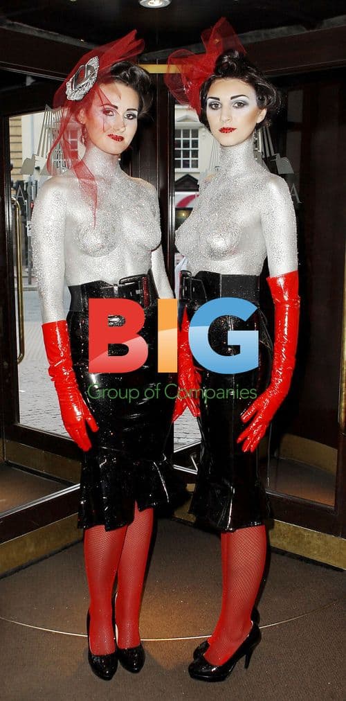 Models at Fate Awards in Belfast