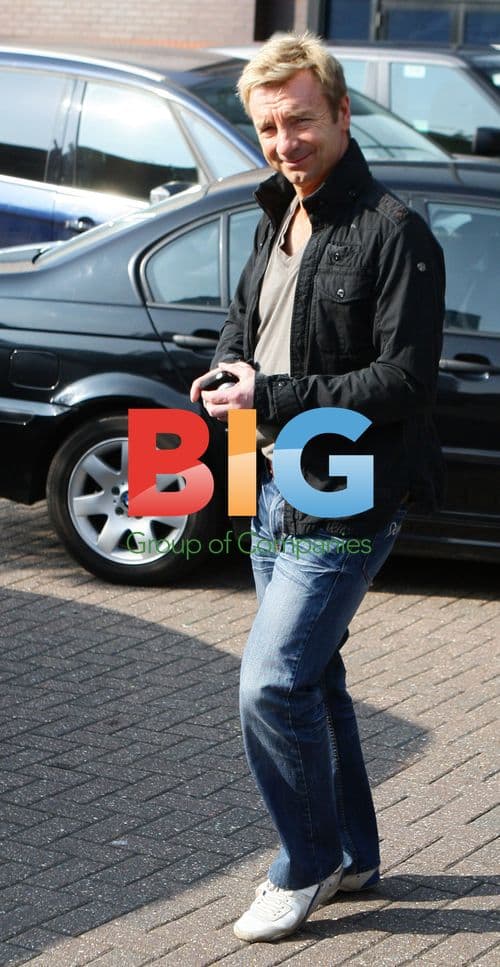 Christopher Dean Arrives at Dancing on Ice Live