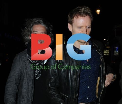 Dexter Fletcher and Marc Warren at Box Club