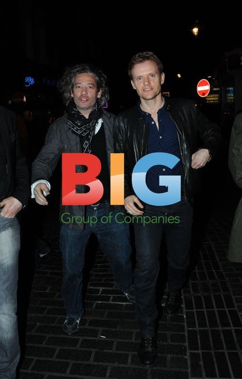 Dexter Fletcher and Marc Warren at Box Club