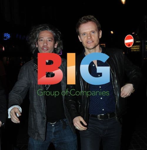 Dexter Fletcher and Marc Warren at Box Club