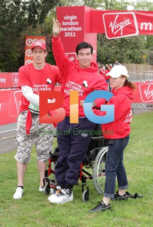 Eddie Kidd at Virgin London Marathon