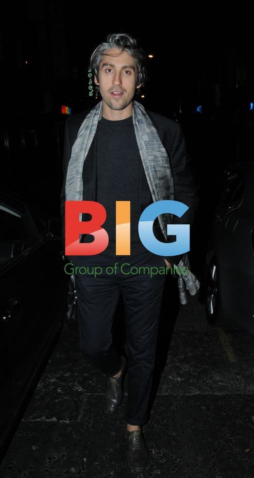 George Lamb Spotted in Soho, London
