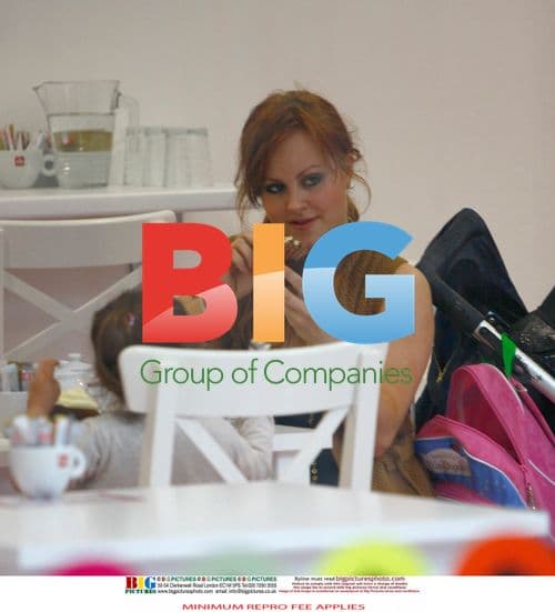 Tina O'Brien and Daughter at Cupcake Shop