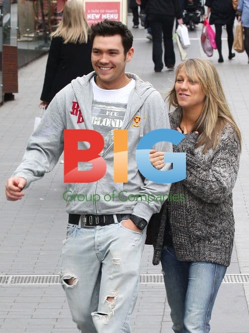 Sam Attwater and Chloe Madeley get cozy