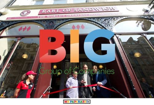 11th Earl of Sandwich and Robert Earl Opening London's First Earl of Sandwich