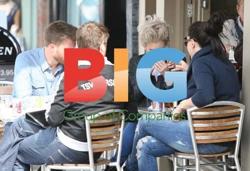 Katie Waissel and Rick Edwards in Primrose Hill