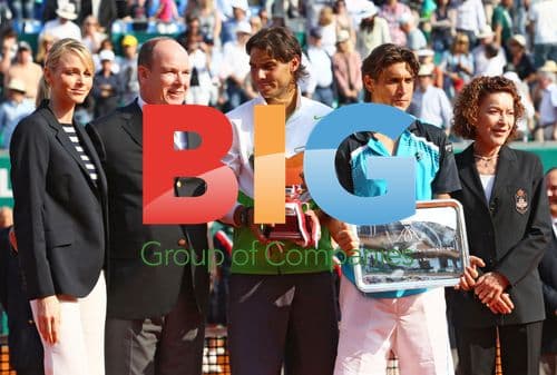 Prince Albert and Charlene at Monte-Carlo Rolex Masters