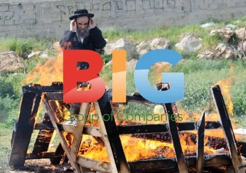 Ultra-Orthodox Jews Burn Leavened Products Before Passover