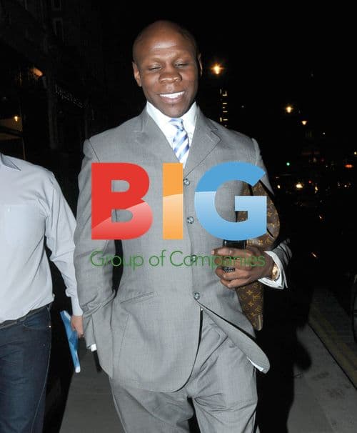 Chris Eubanks Leaving London Hotel