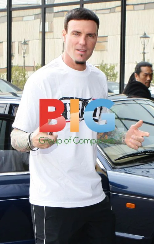 Vanilla Ice Arrives for Dancing on Ice Live