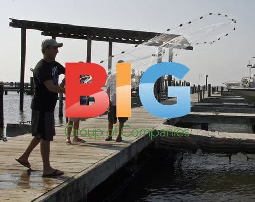 Student Fishing on Grand Isle, Louisiana