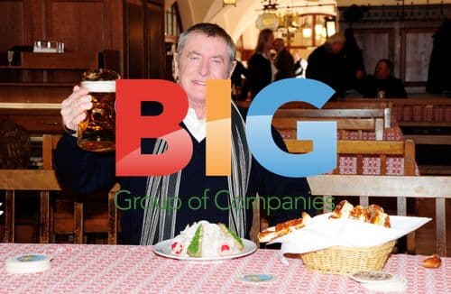 John Nettles promoting "Midsomer Murders"