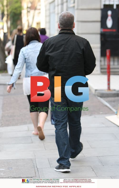 Chris Moyles with Girlfriend Bowling in London