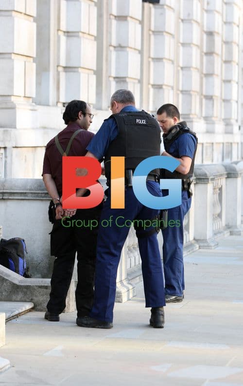 Libyan protestor arrested in London