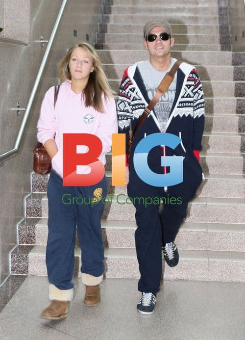 Chloe Madeley and Sam Attwater at Dancing On Ice Live