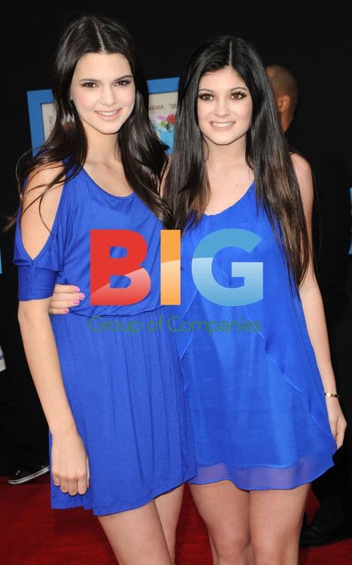 Kendall and Kylie Kardashian at 'Prom' Premiere