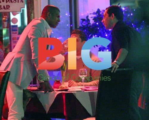 Alex Reid seen with mystery friend in Soho