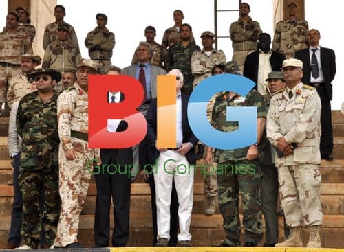 John McCain and Libyan rebel leader in Benghazi