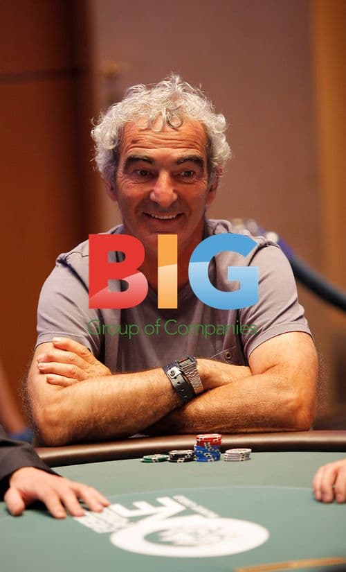 Raymond Domenech at Everest Poker One