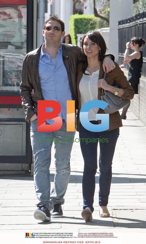 Frank Lampard and Christine Bleakley Out in London