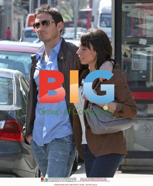 Frank Lampard and Christine Bleakley out in London