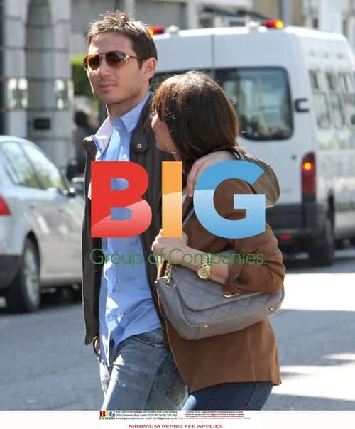 Frank Lampard and Christine Bleakley out in London