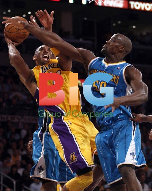 Kobe Bryant in Lakers vs Hornets Playoff Game