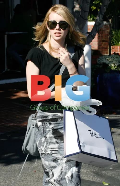 Emma Roberts Shopping in Beverly Hills