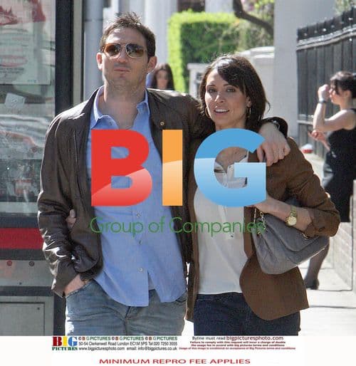 Frank Lampard and Christine Bleakley spotted in London