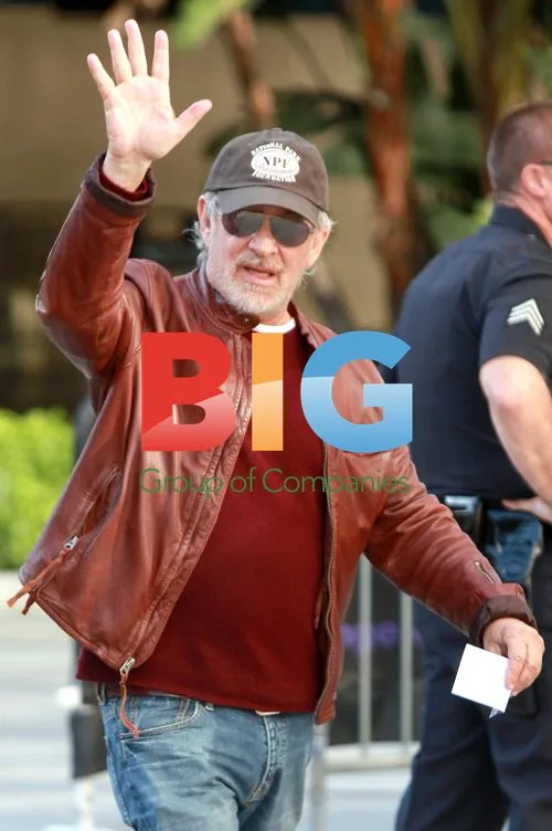 Steven Spielberg at Lakers vs Hornets Playoff Game