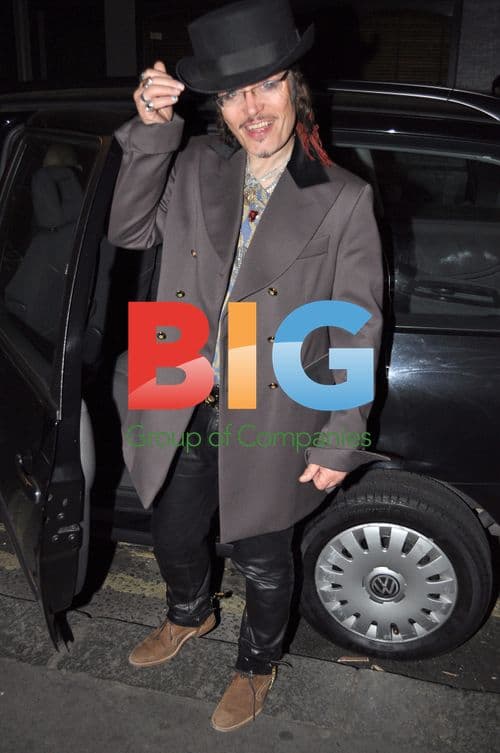 Adam Ant Spotted at Groucho Club