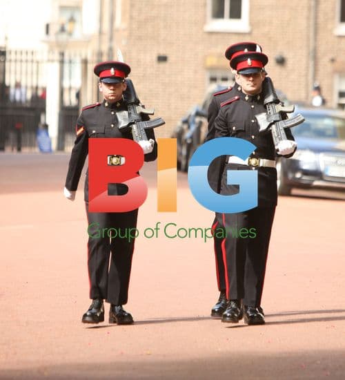 Changing of the Guards at Clarence House