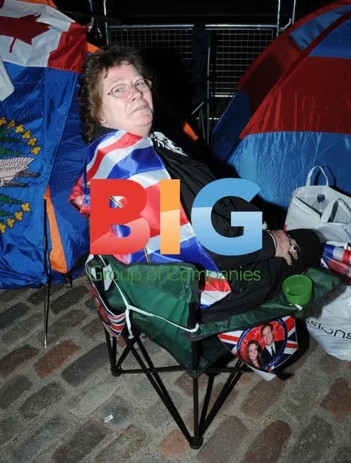 Royal Fans Camp for William and Kate's Wedding