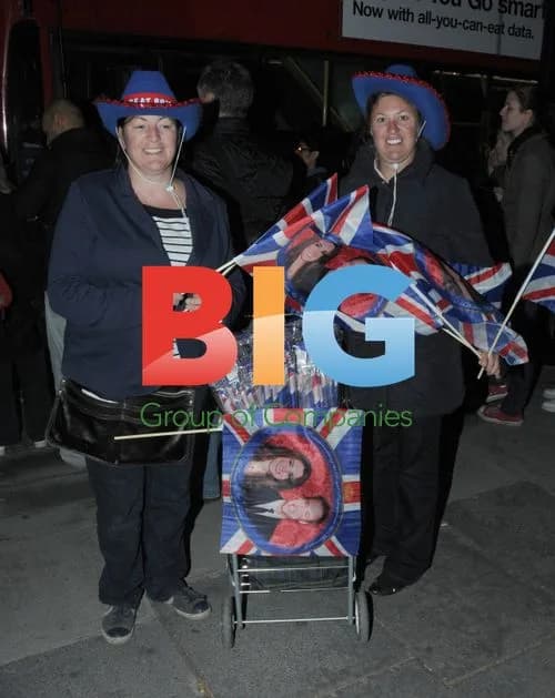 Royal Fans Camp for Royal Wedding