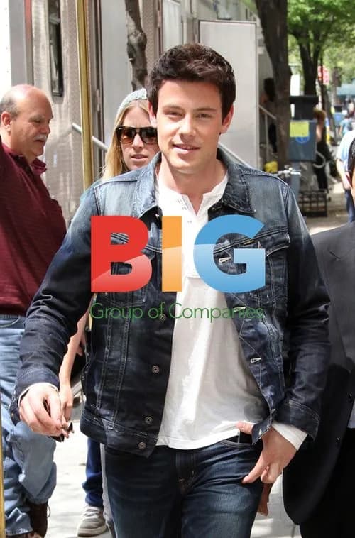 Cory Monteith Filming 'GLEE' Finale in NYC