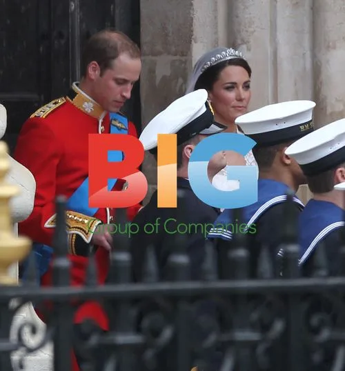 Kate Middleton Arrives at Royal Wedding