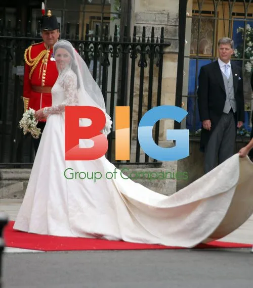 Royal Family Arrive at Royal Wedding