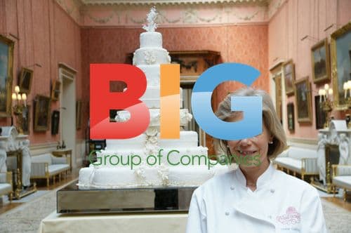 Designer Fiona Cairn and Royal Wedding Cake