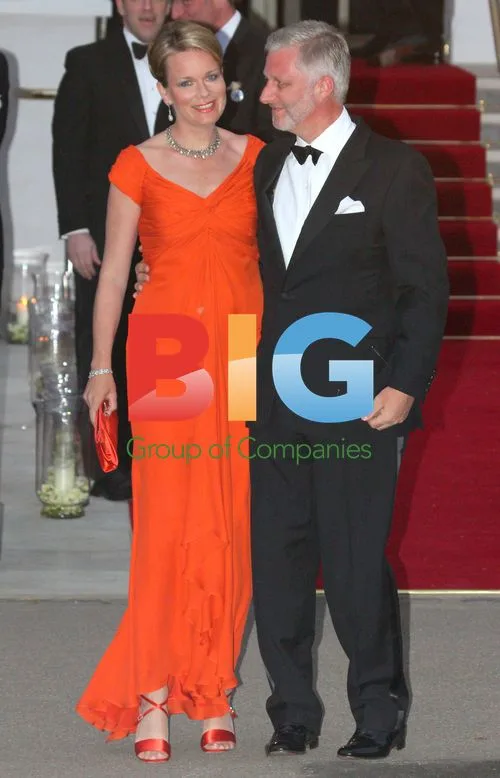 Princess Mathilde and Prince Philip at Pre-Wedding Dinner
