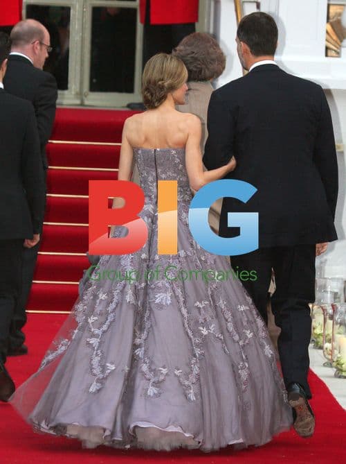 Prince Felipe & Princess Letizia at pre-wedding gala